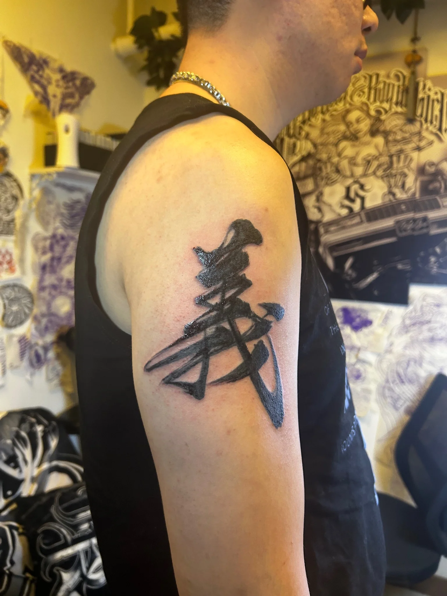 Calligraphy tattoo