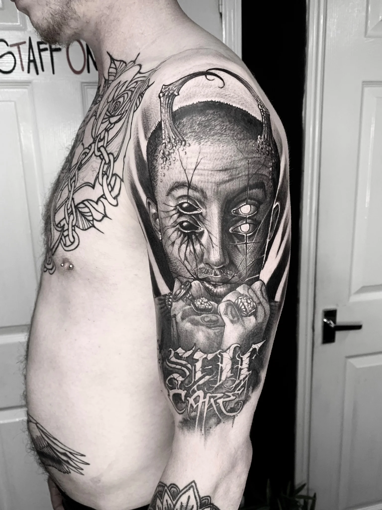 Black & Grey Realism tattoo