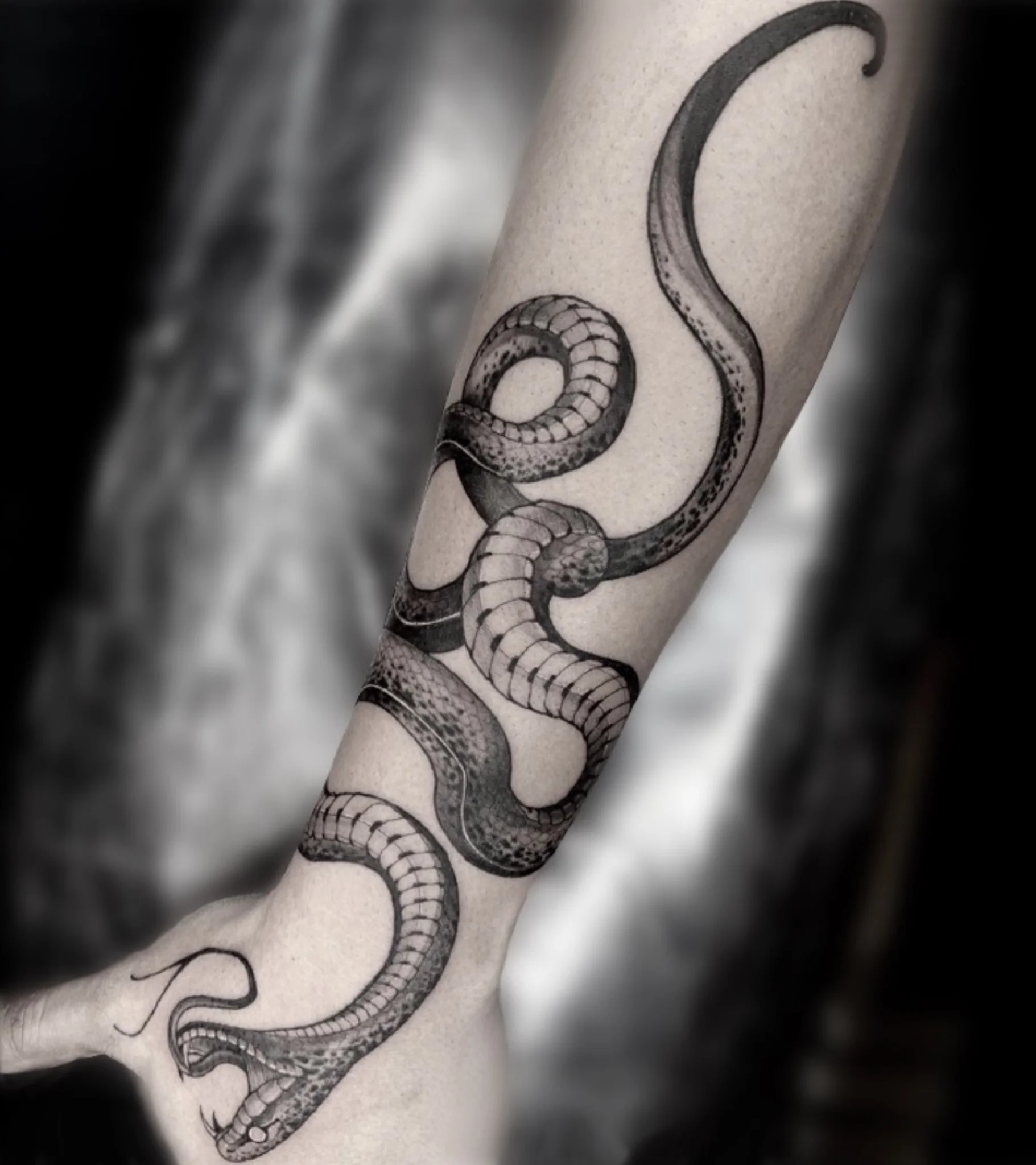 Black & Grey tattoo