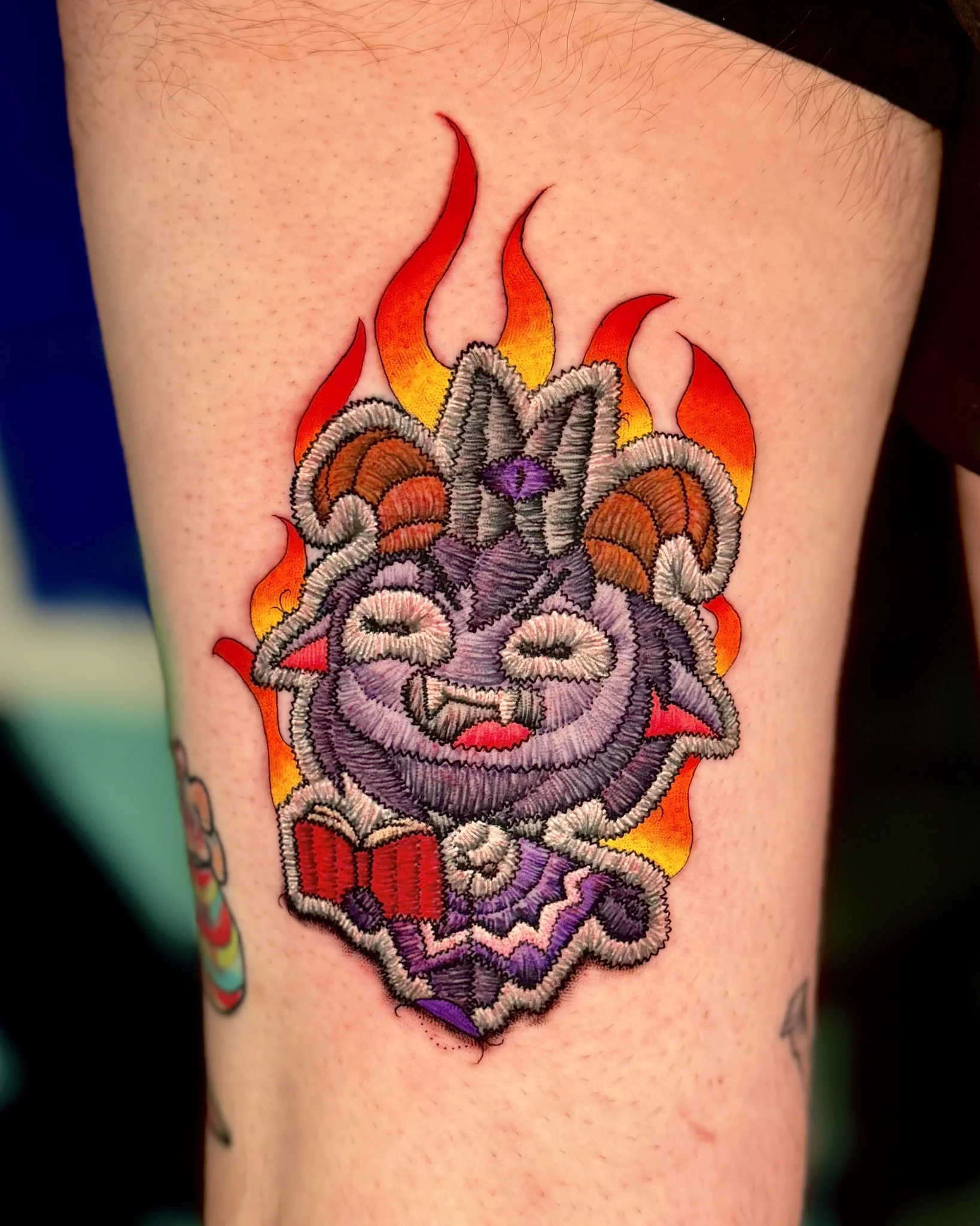 New School tattoo