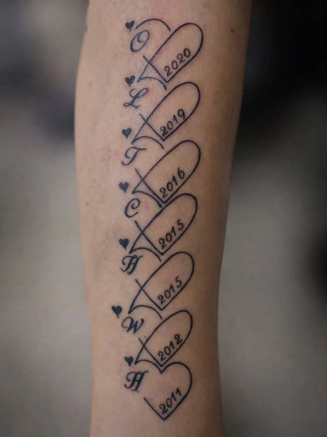 Fine Line tattoo