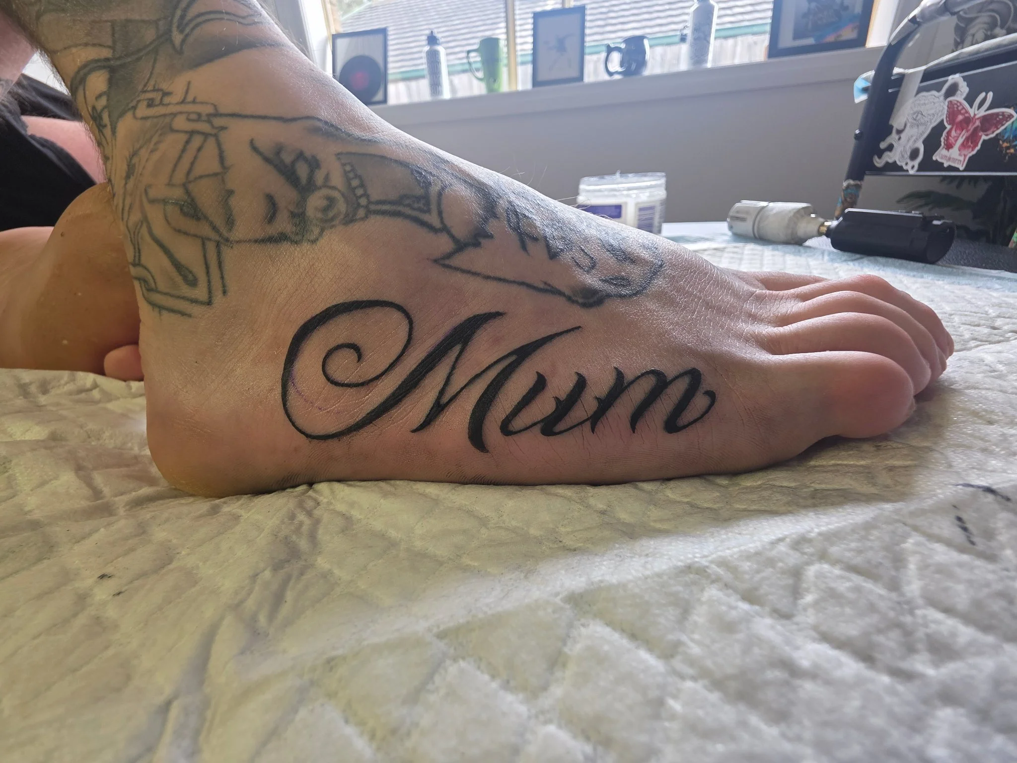 Black & Grey tattoo