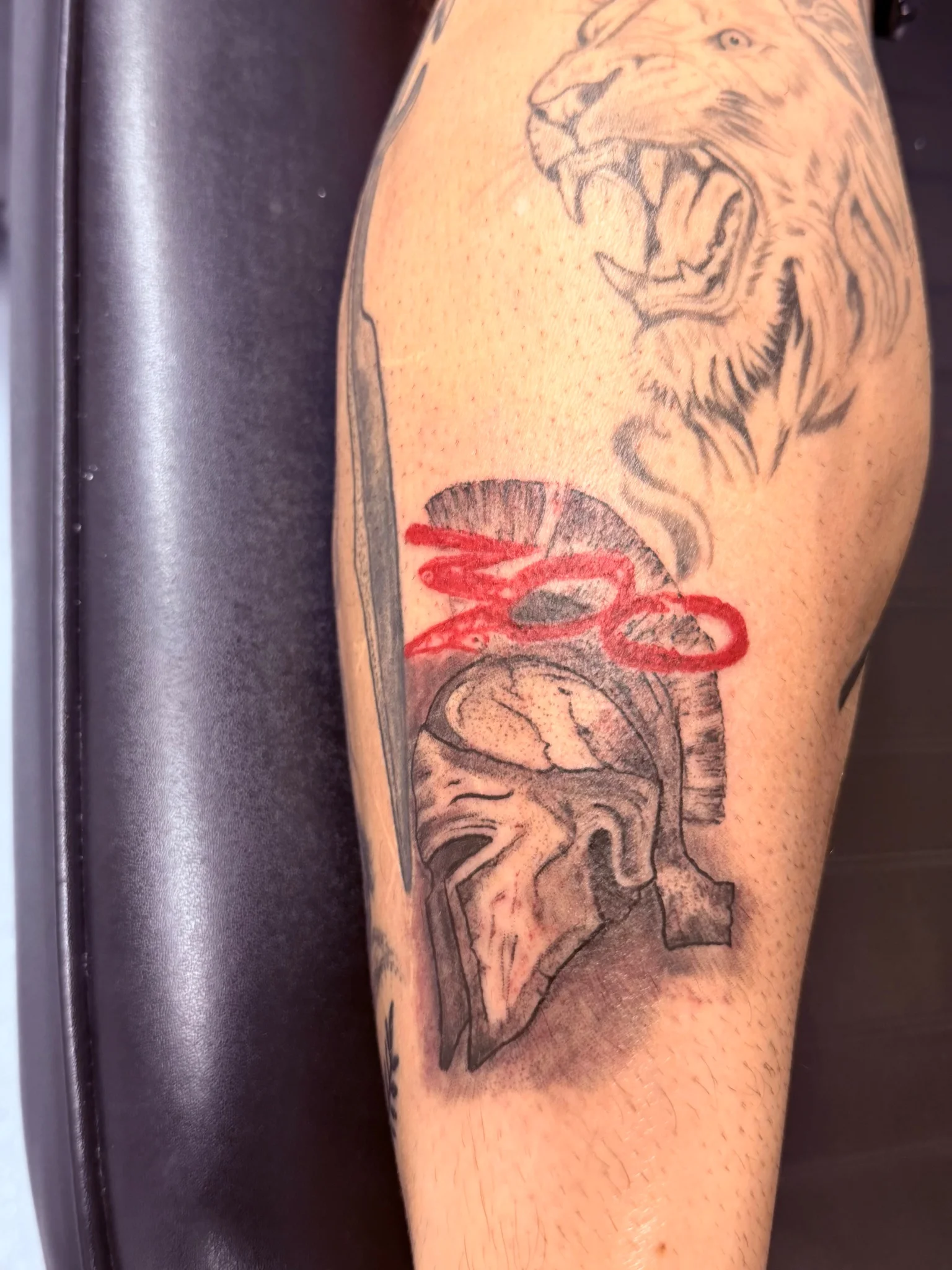 Black & Grey tattoo by dmfltattoos