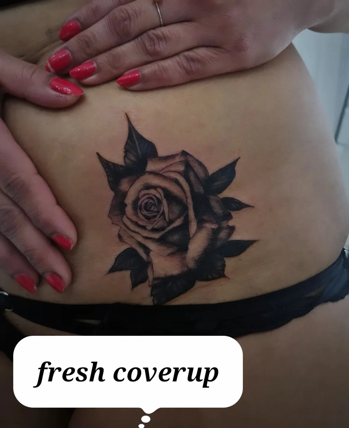 Cover-up tattoo