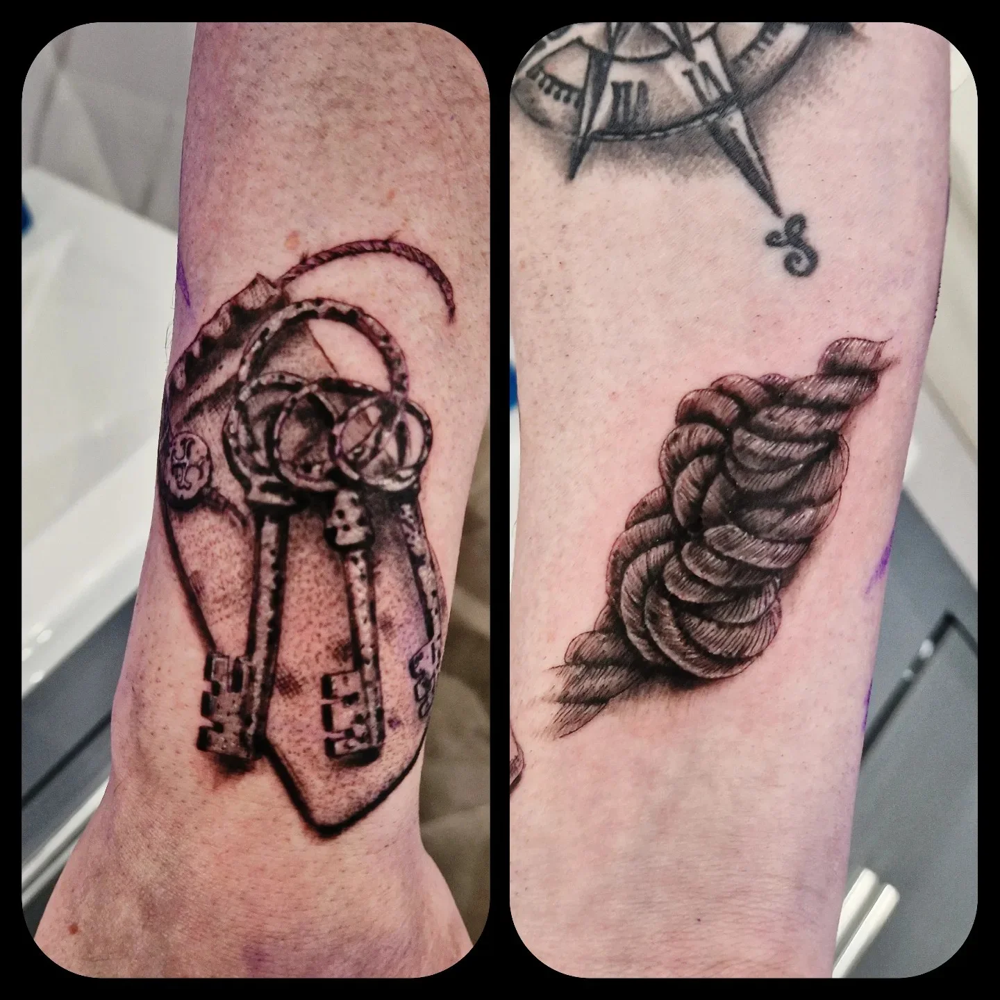 Black & Grey Realism tattoo