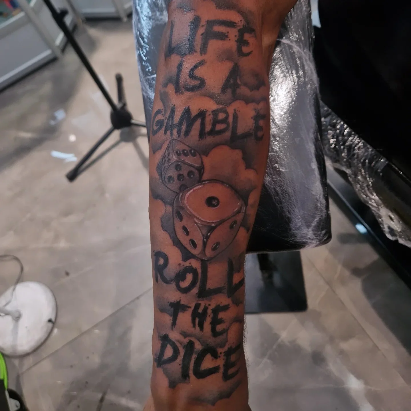 Black & Grey Realism tattoo
