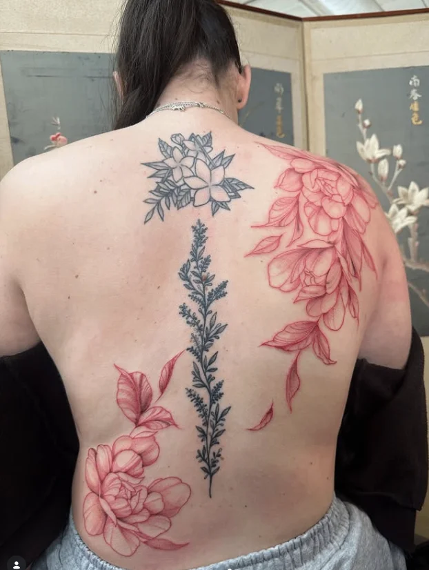 Fine Line tattoo