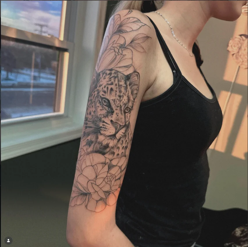 Black & Grey Realism tattoo