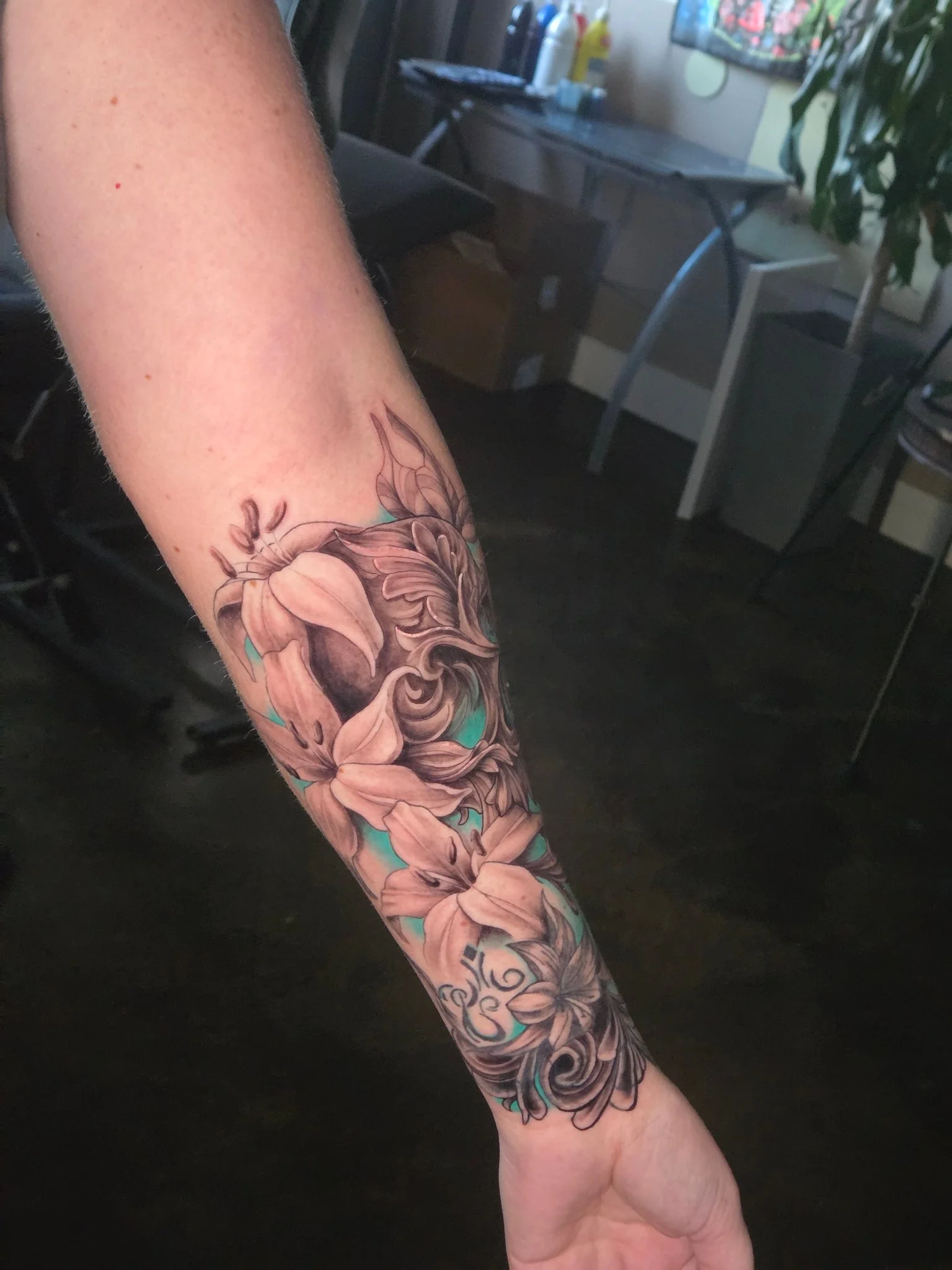 Black & Grey Realism tattoo