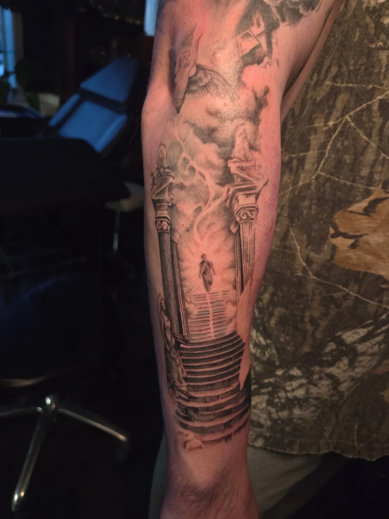 Black & Grey Realism tattoo