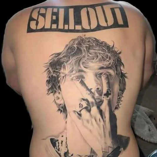 Black & Grey Realism tattoo