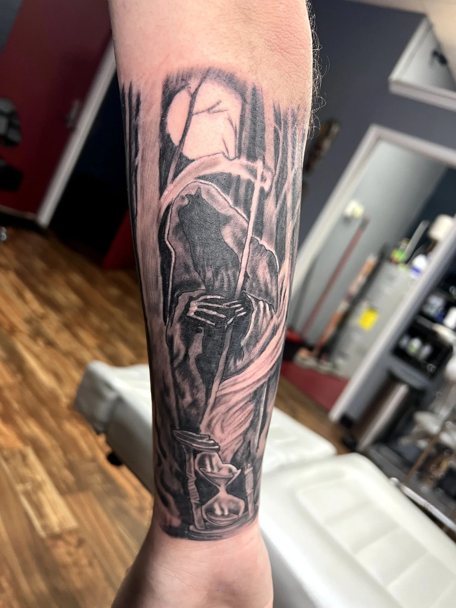 Black & Grey Realism tattoo