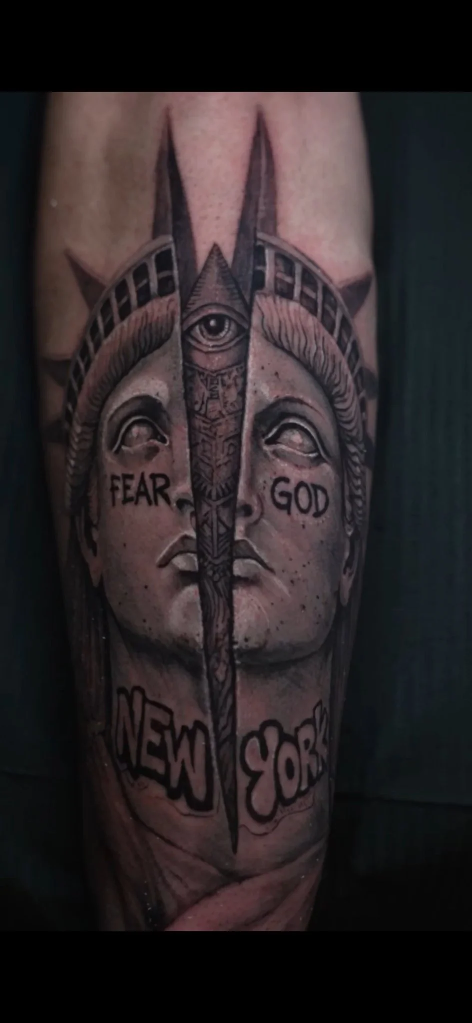 Black & Grey Realism tattoo