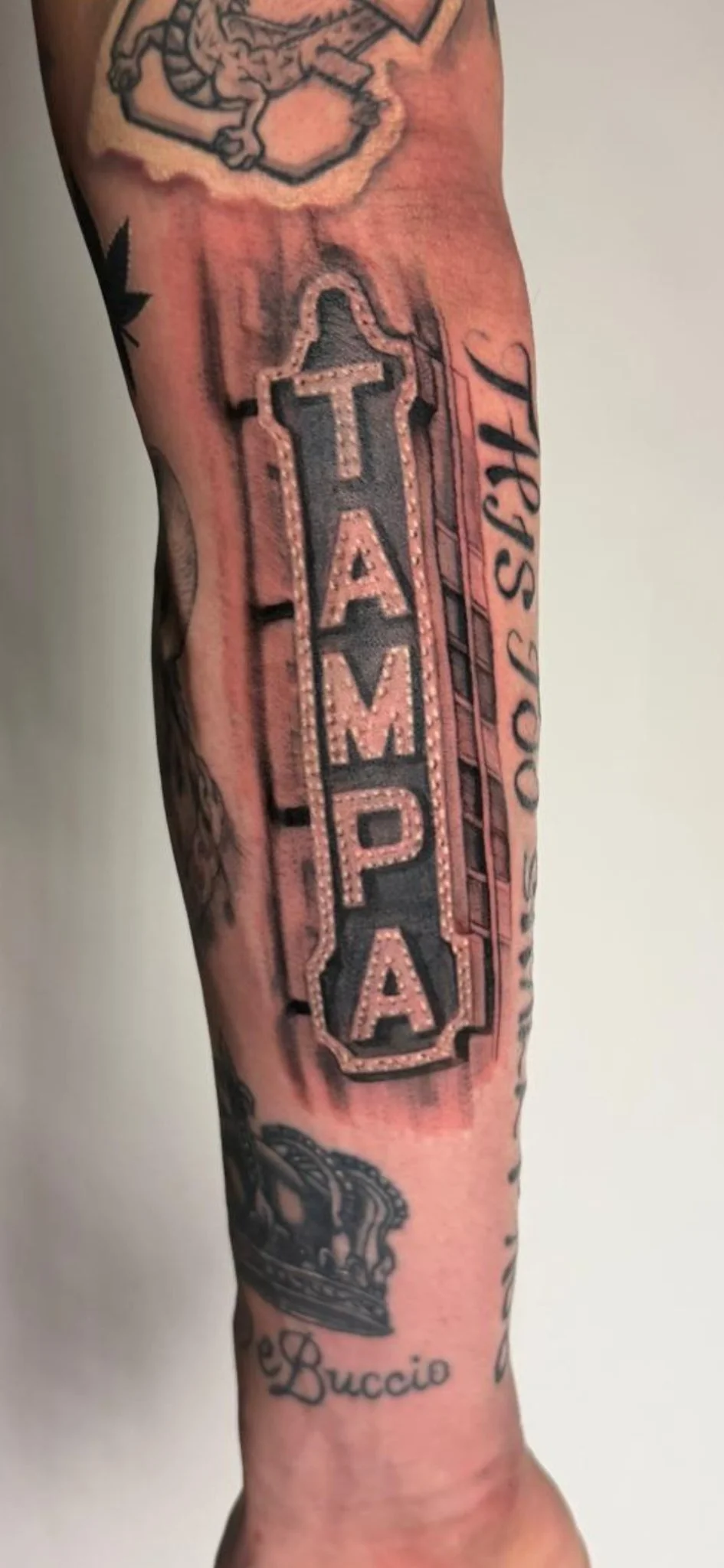 Black & Grey Realism tattoo