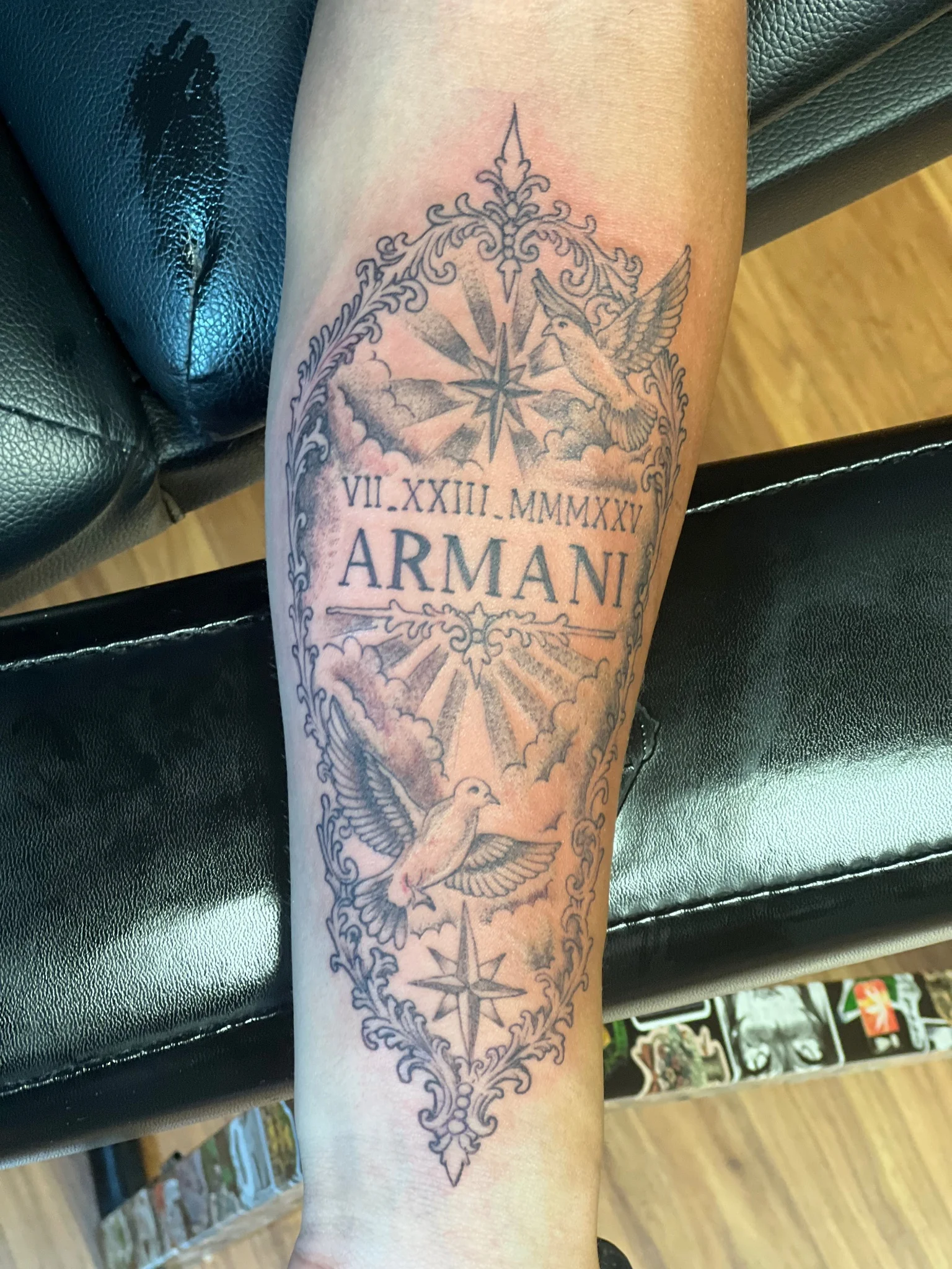 Tattoo by Erik Phillips