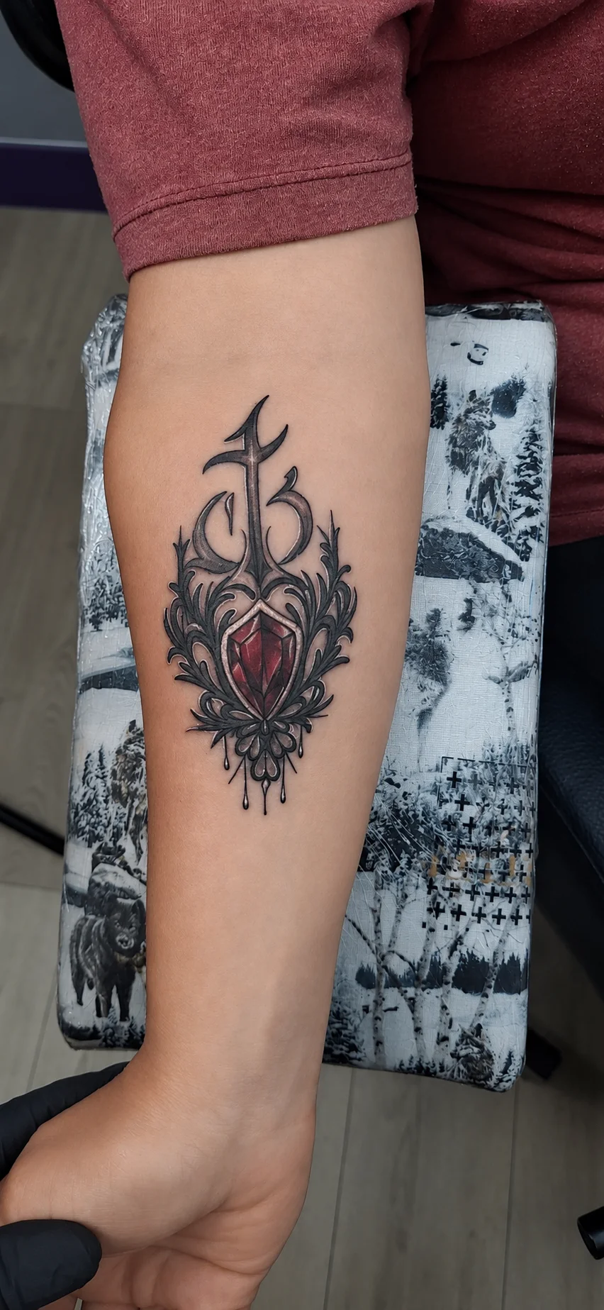 New School tattoo
