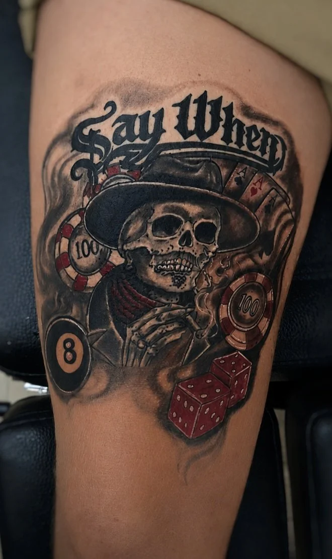 Black & Grey Realism tattoo