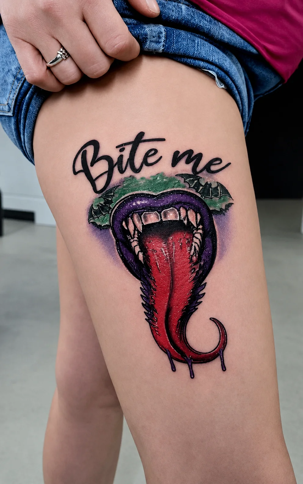 New School tattoo