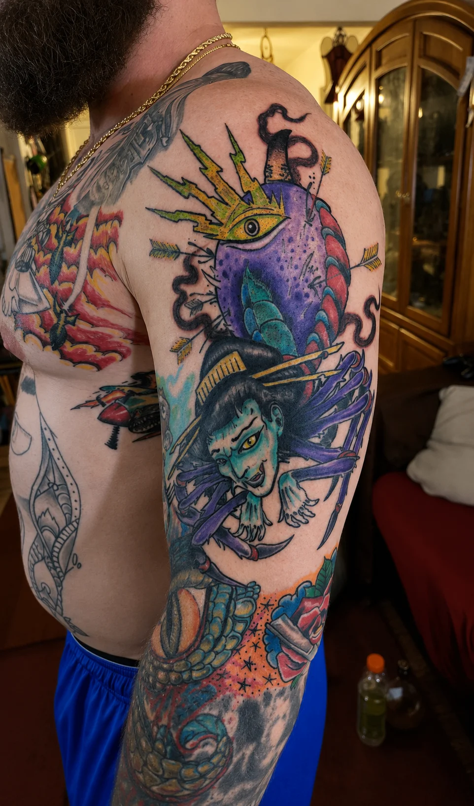 New School tattoo