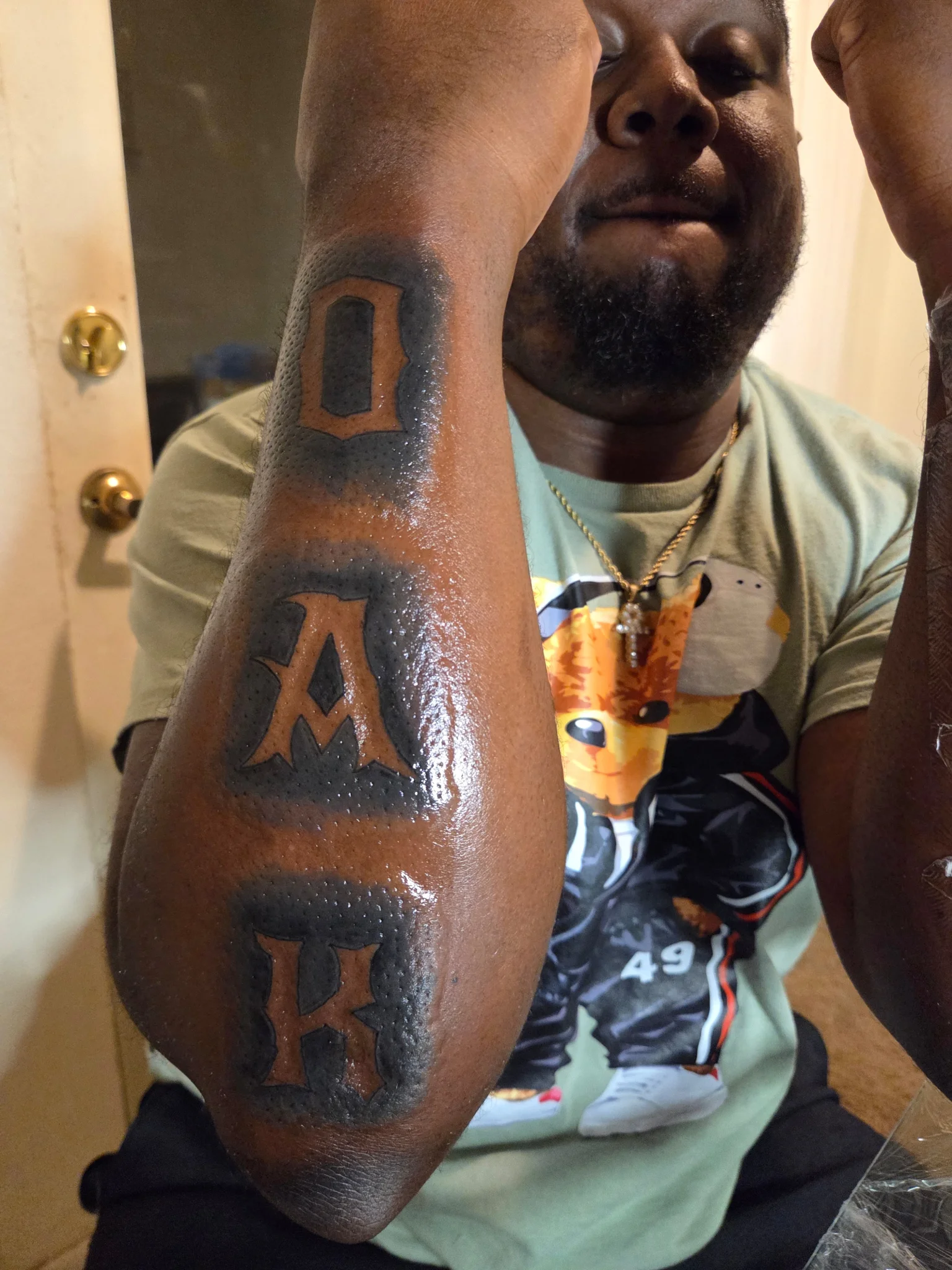 Lettering tattoo