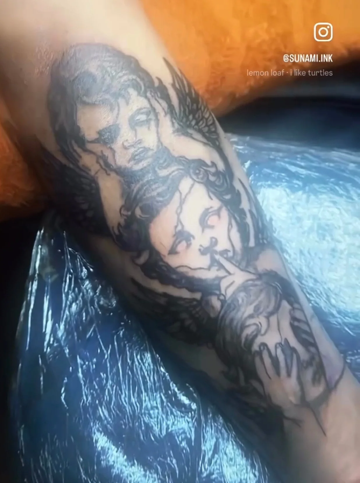 Black & Grey tattoo by whoisjaygrey