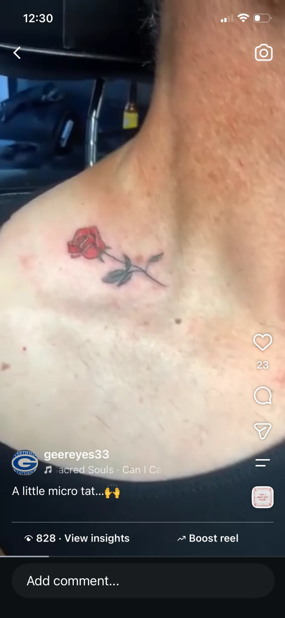 Neo-Traditional tattoo