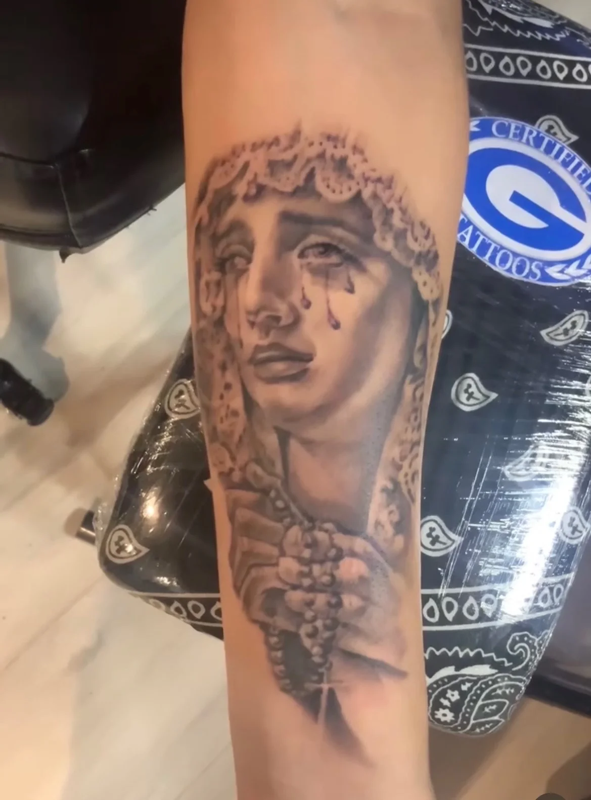 Black & Grey tattoo