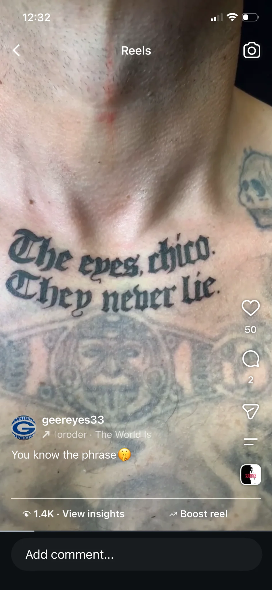 Chicano tattoo
