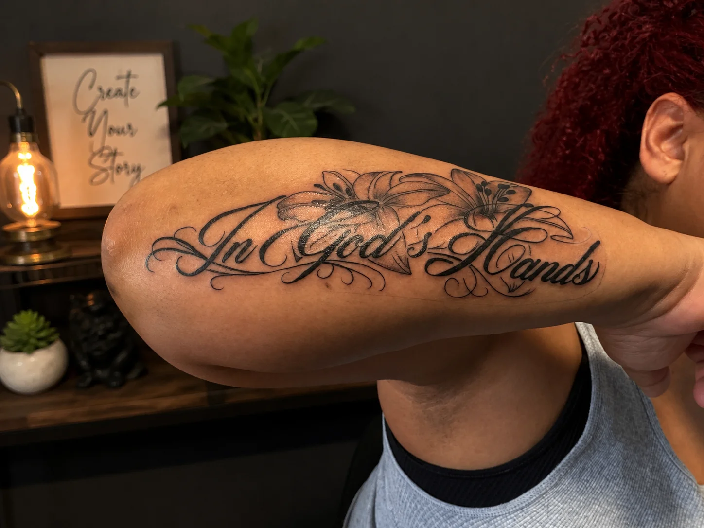 Chicano tattoo by Delilah