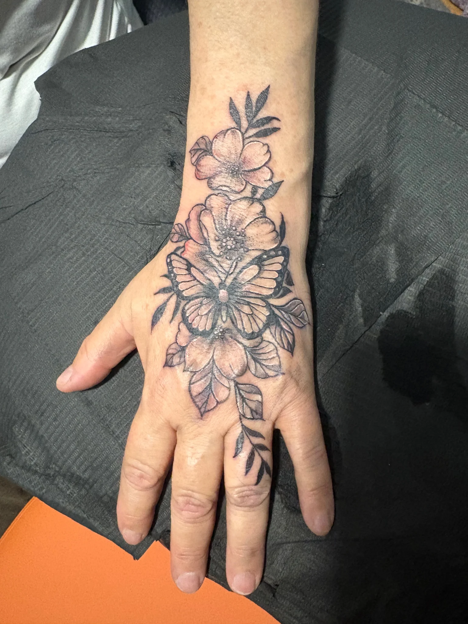 Neo-Traditional tattoo by Delilah