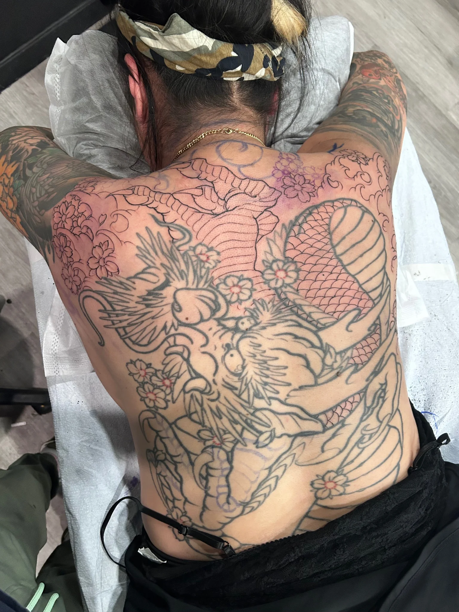 Japanese Traditional tattoo by eclipseinknyc