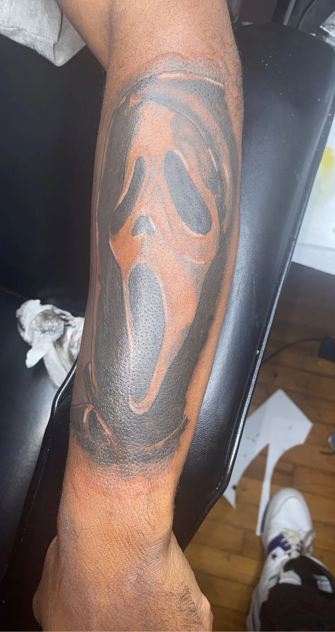 Horror tattoo by Boss Haymakar