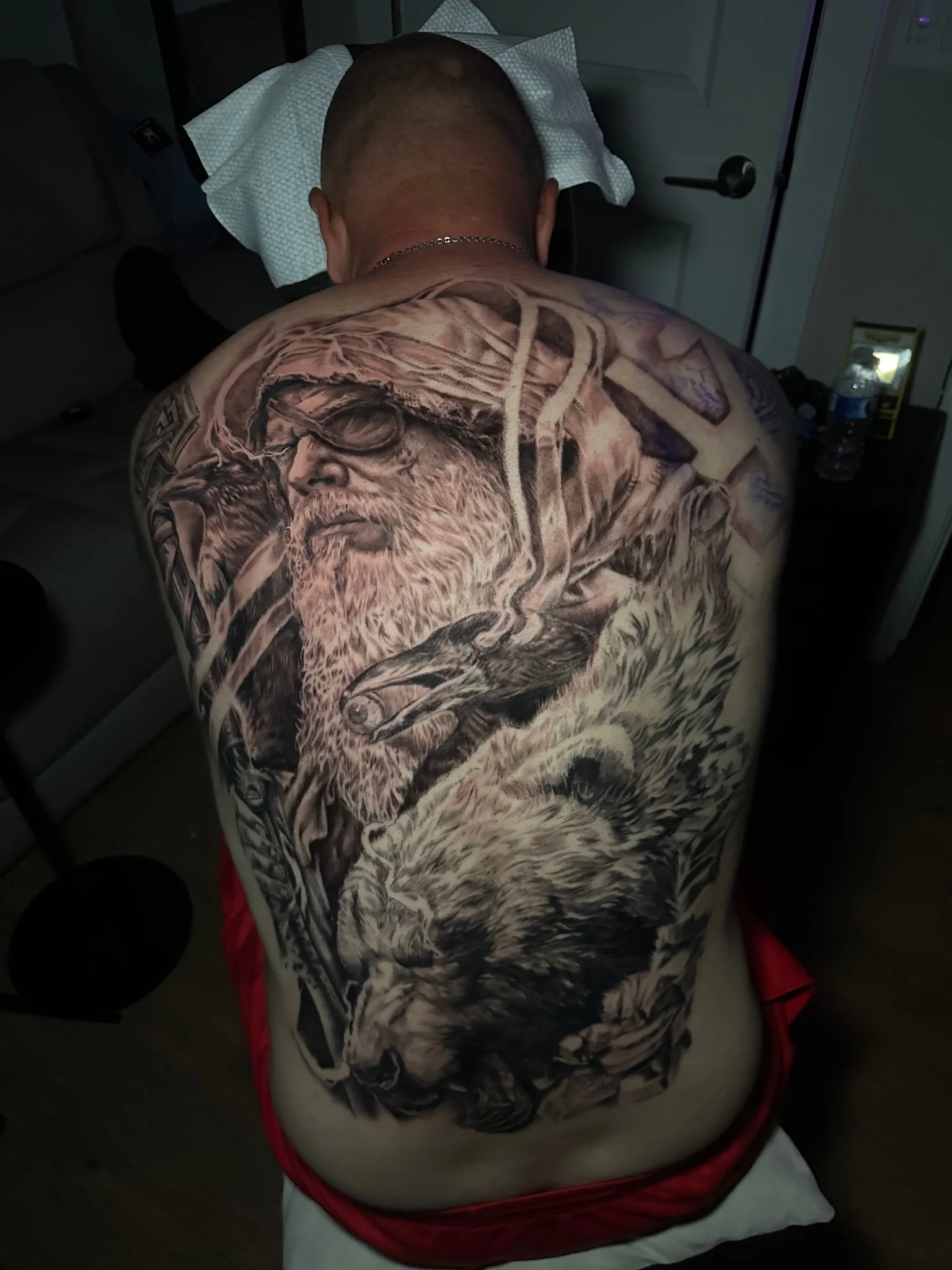 Black & Grey Realism tattoo by Donald Smith