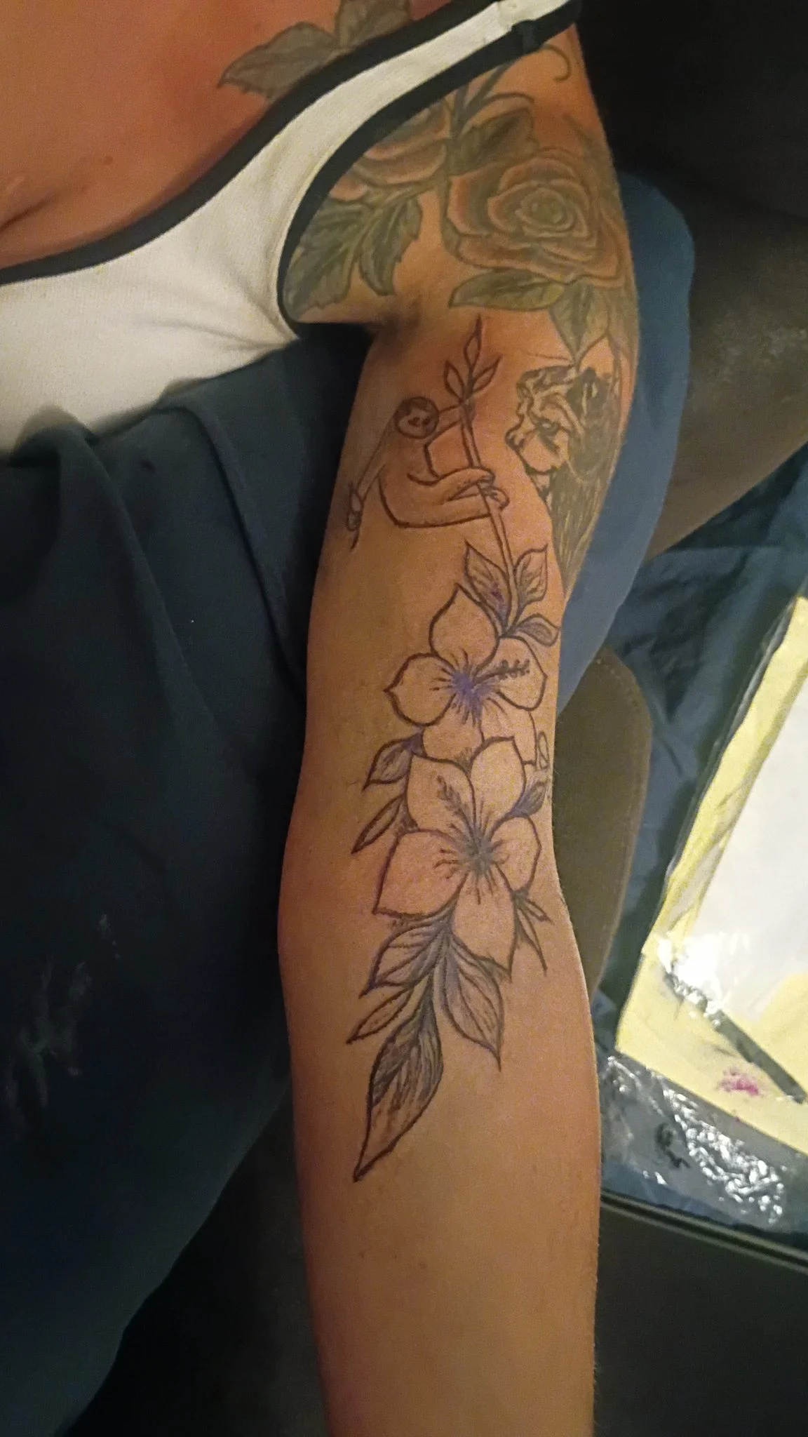 Fine Line tattoo by 9Jordan3campbell9