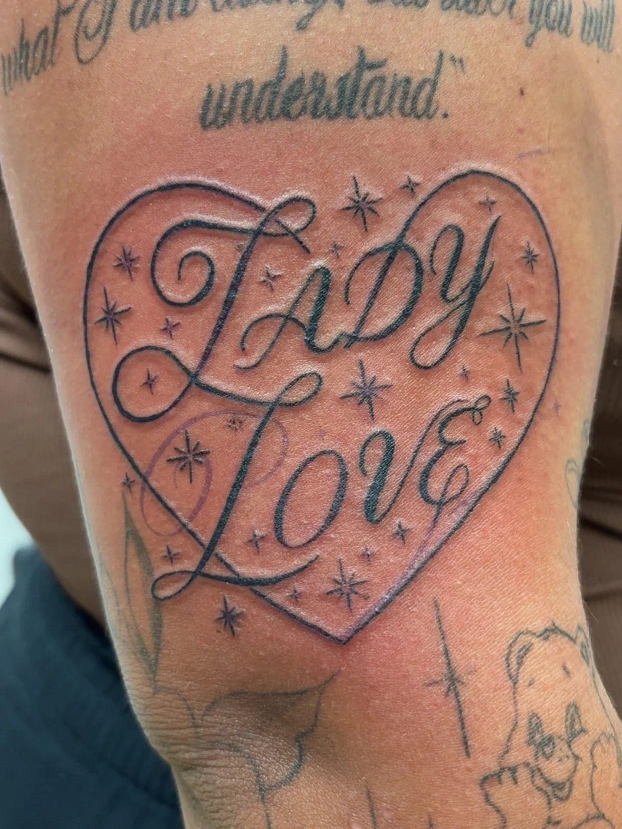Lettering tattoo