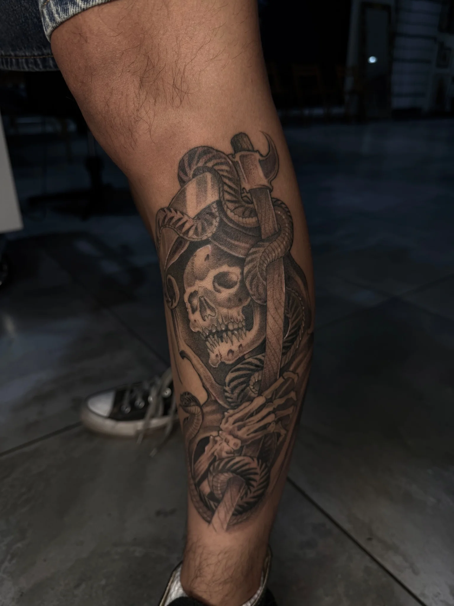 Black & Grey tattoo