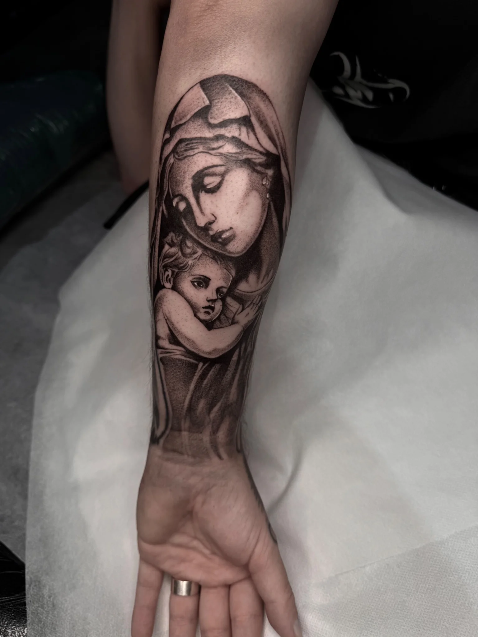 Black & Grey Realism tattoo