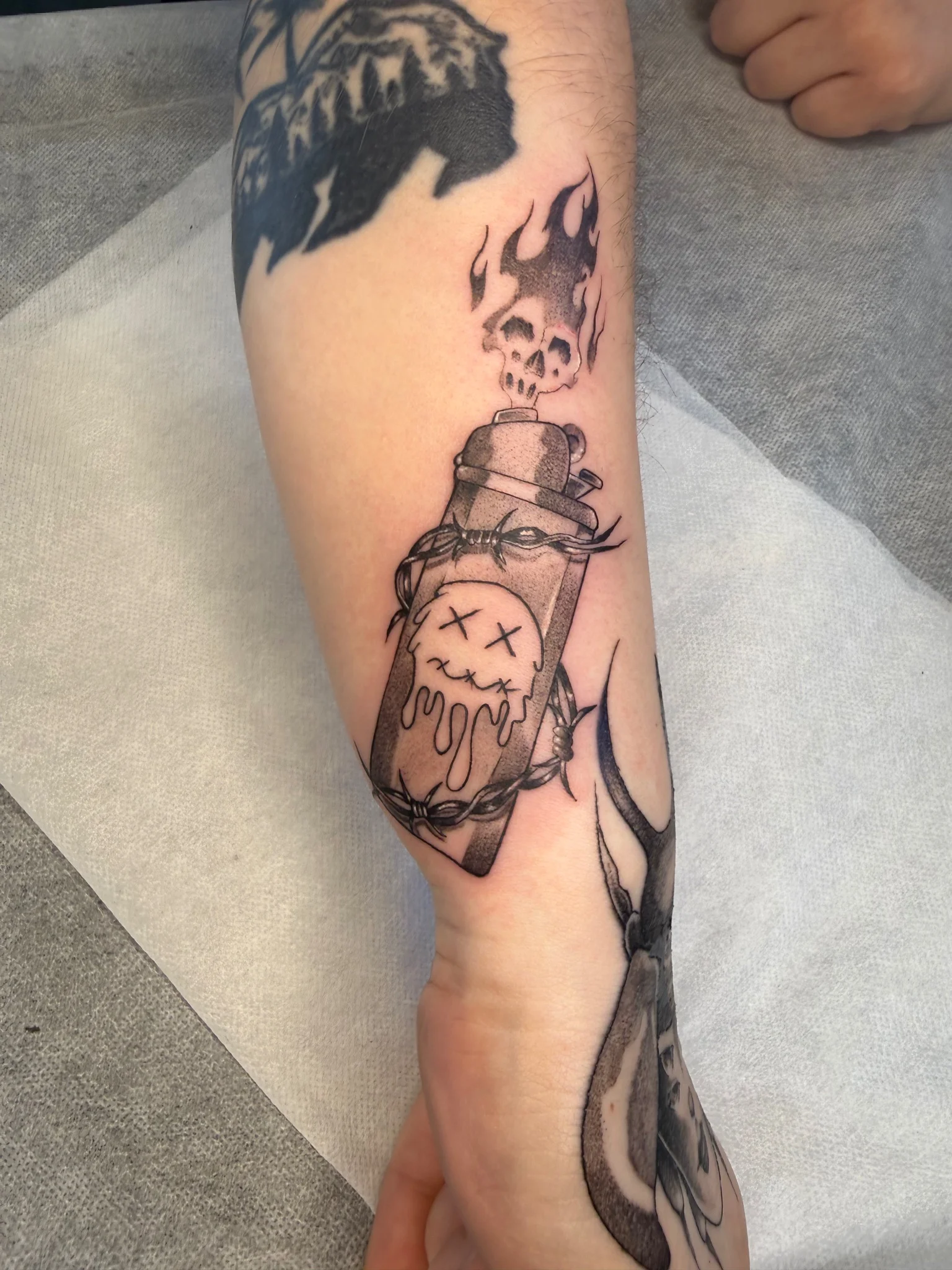 Illustrative tattoo