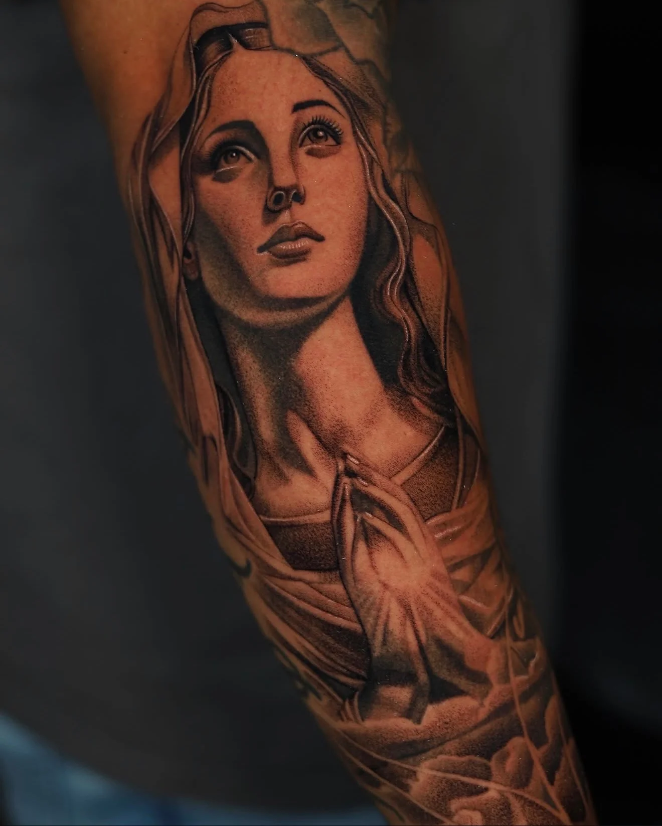 Black & Grey Realism tattoo