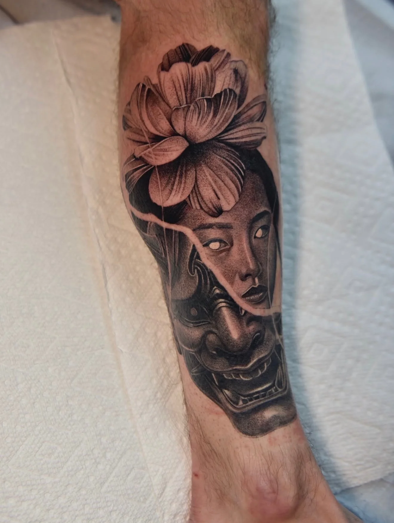 Black & Grey Realism tattoo