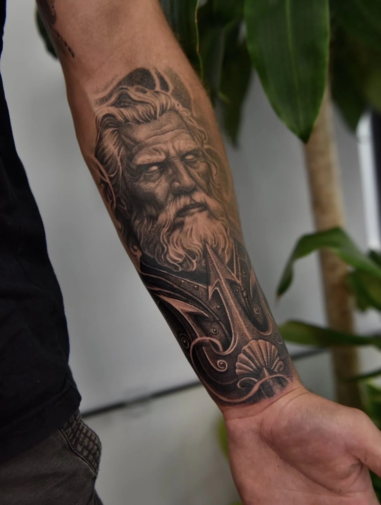 Black & Grey Realism tattoo