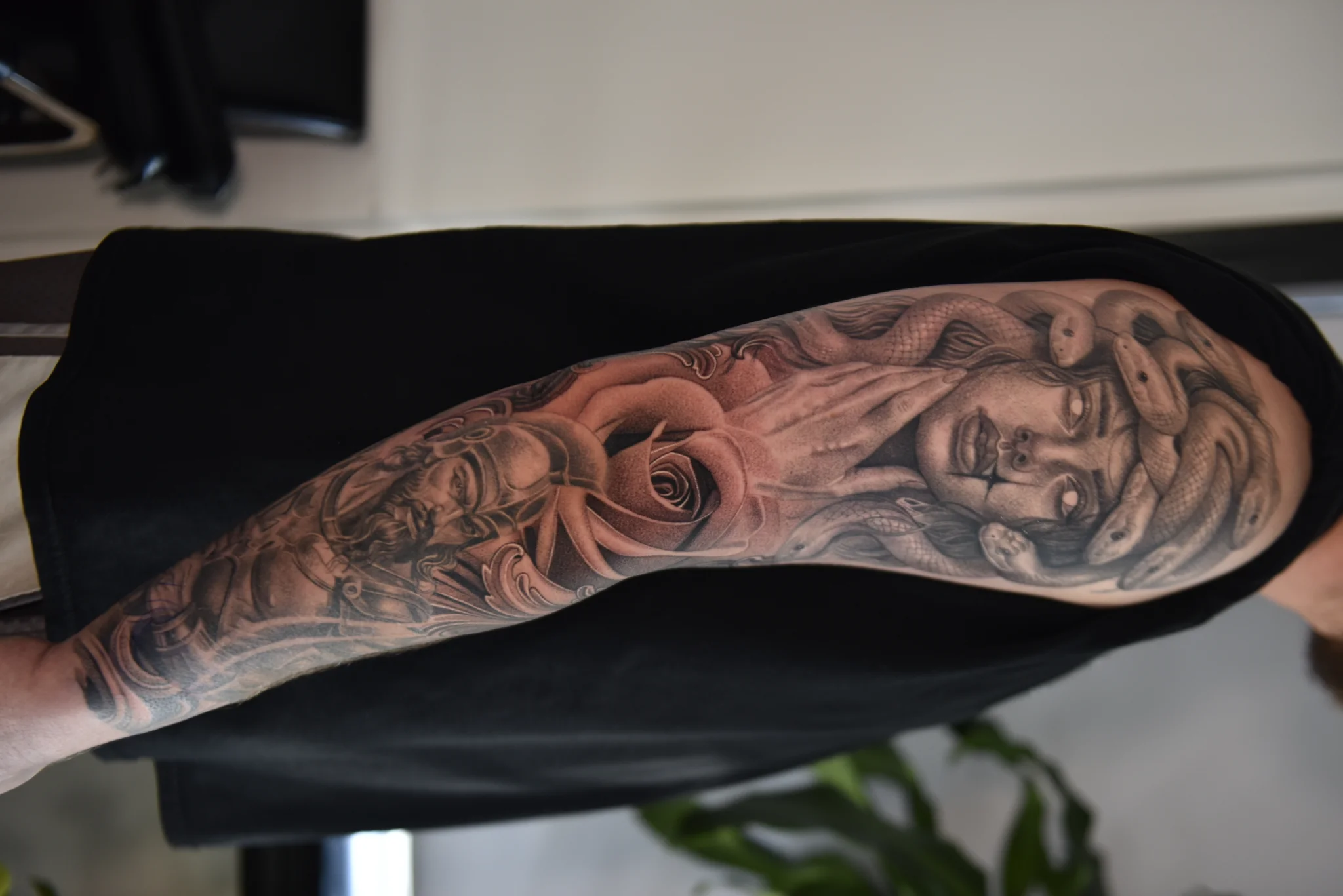 Black & Grey Realism tattoo