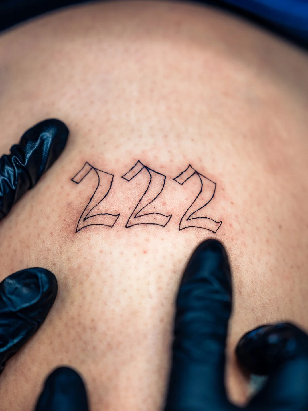 Lettering tattoo by Rely