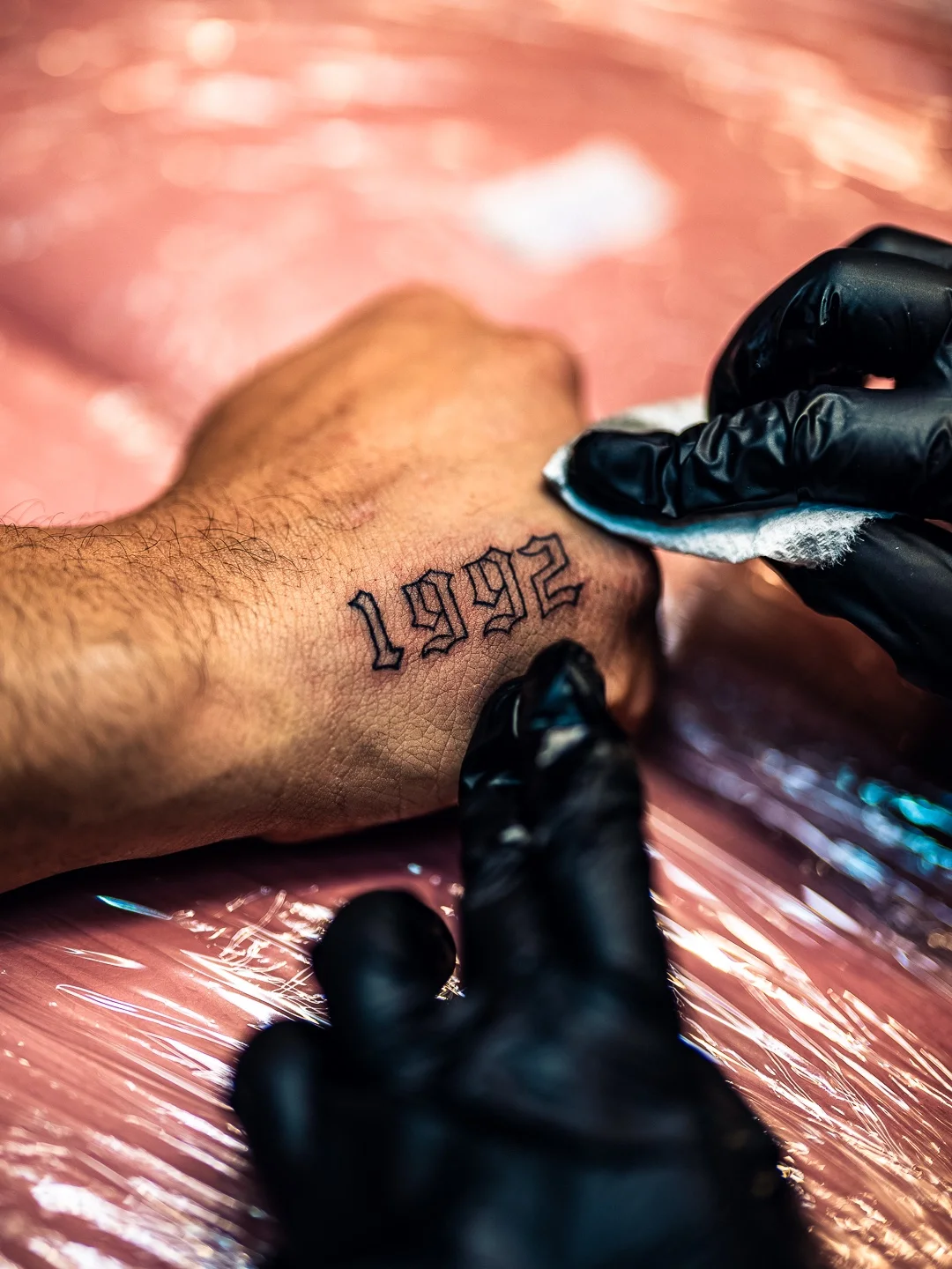 Lettering tattoo