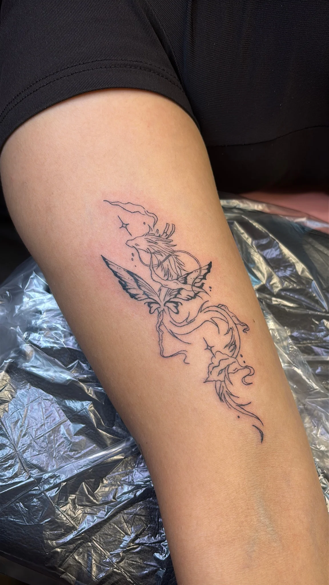 Fine Line tattoo