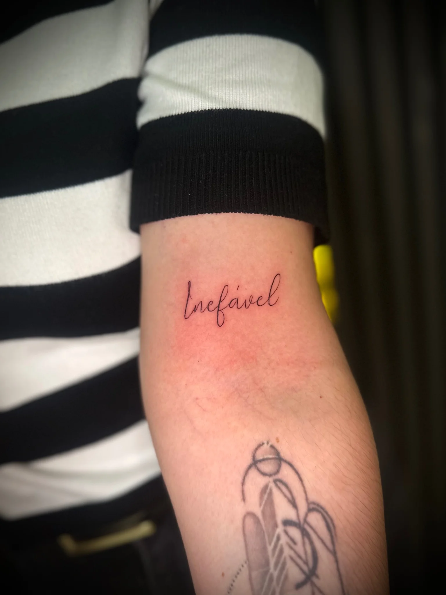 Script tattoo