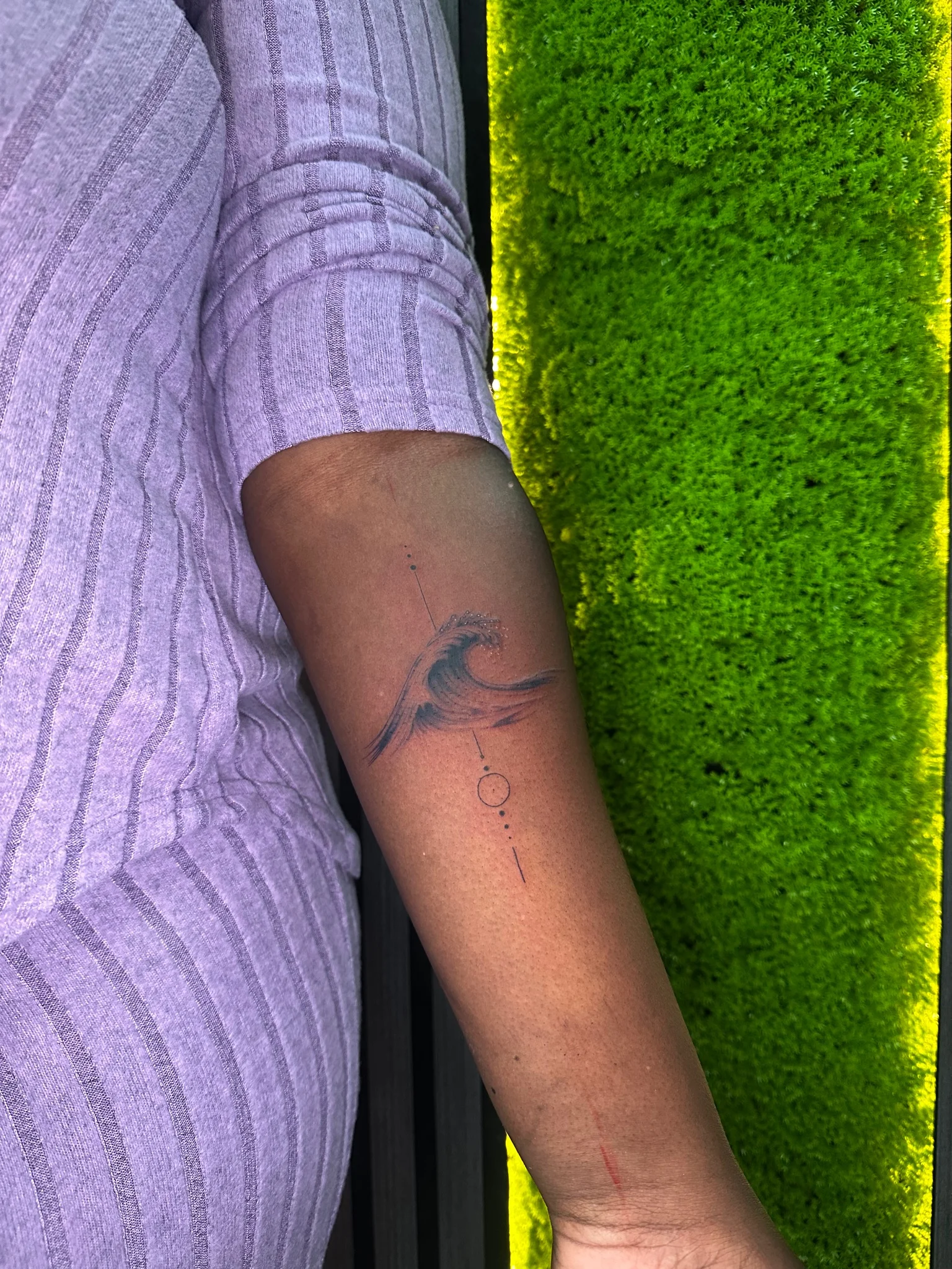 Fine Line tattoo