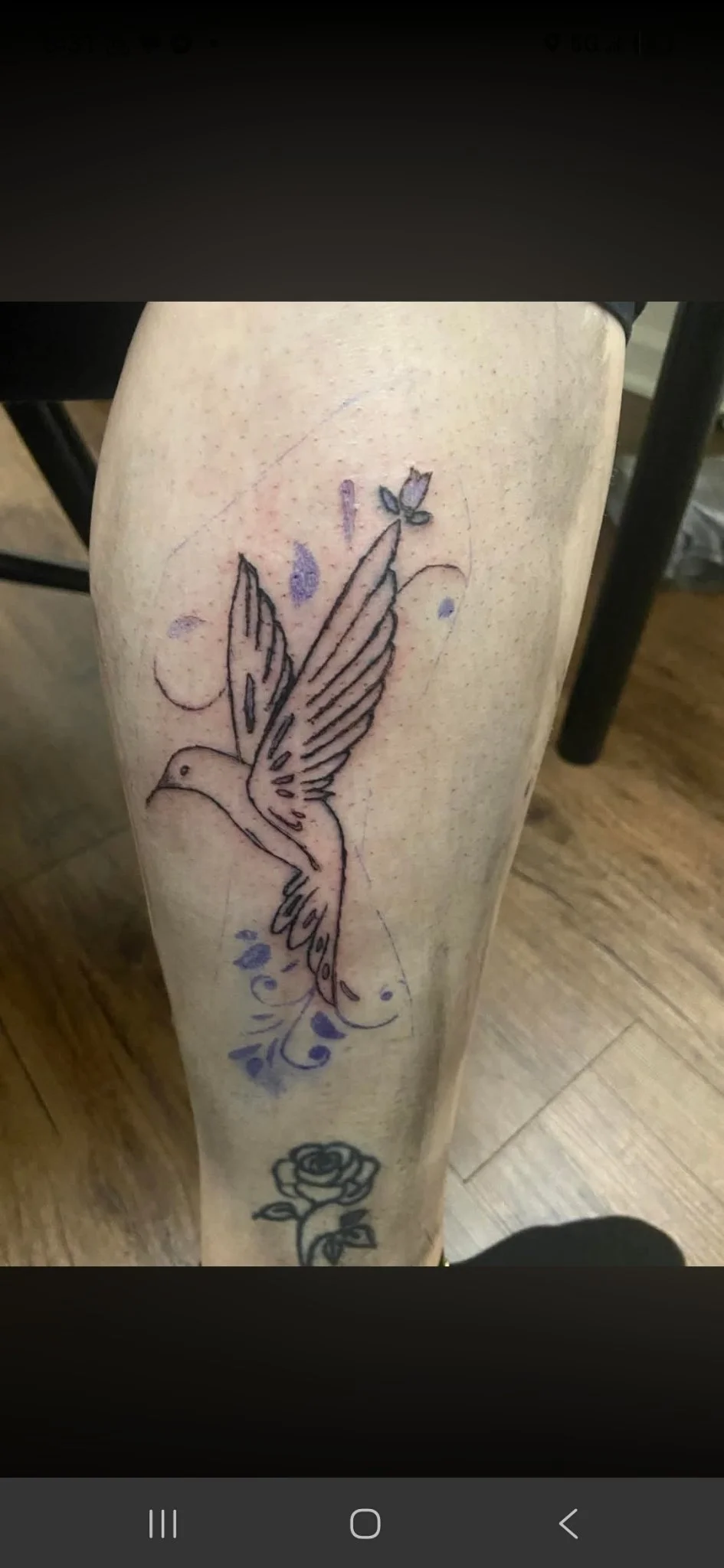 Fine Line tattoo by Joker