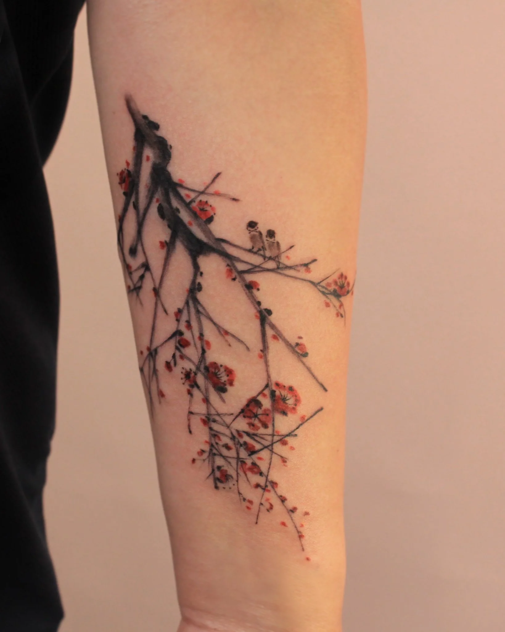 Floral tattoo