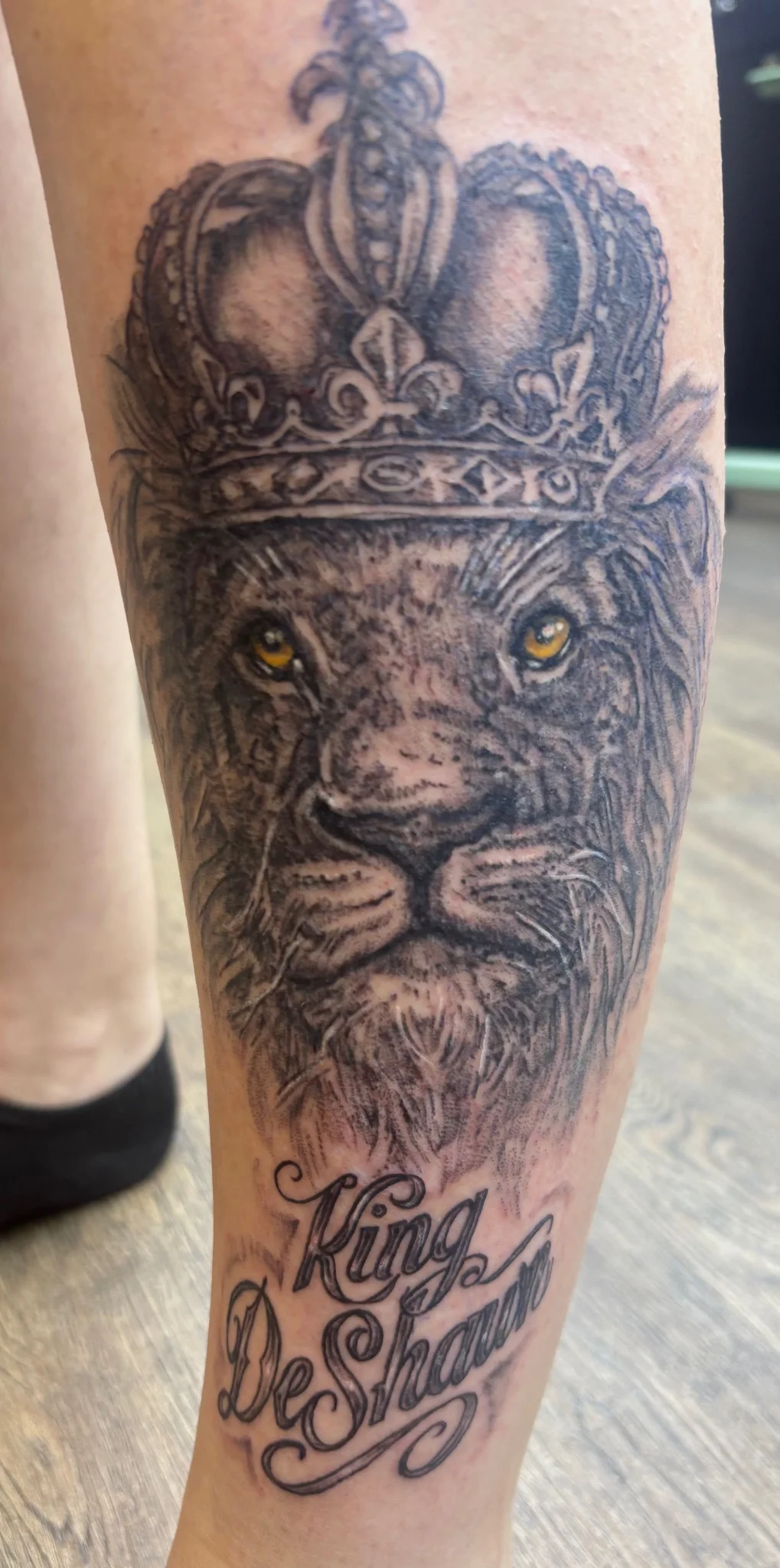 Black & Grey Realism tattoo